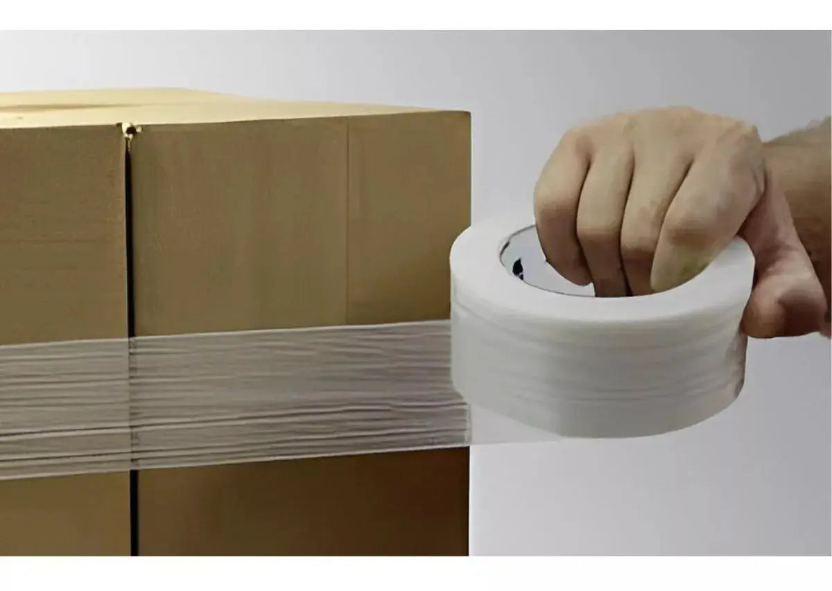Cinta Canela Seguridad Filamento Reforzada Adhes Rollo 50m - ADHES - detalle