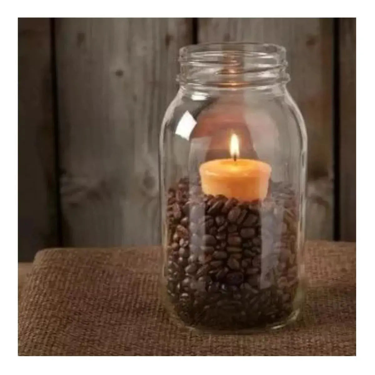 2pz Mason Jars Ball Hermetico Boca Regular 946 Ml Tapa Humo - Coveme - vista trasera