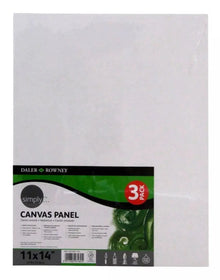 Set 3 Bastidores Lienzo Pintar Daler Rowney Simply 27x35 Cm - Daler Rowney - detalle