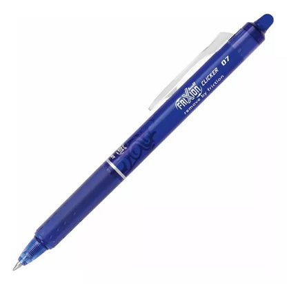 3 Plumas Pilot Frixion Clicker Retractil Tinta Borrable Gel - Pilot - vista lateral