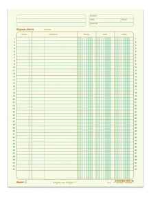 Rayado Diario Tamaño Carta 50 Hojas Verde Optico RAYTER - Rayter - vista lateral