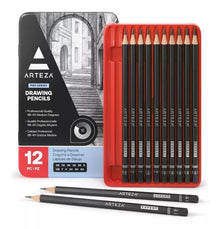Set De 12 Lápices De Dibujo Profesionales Expert Arteza - Arteza - detalle