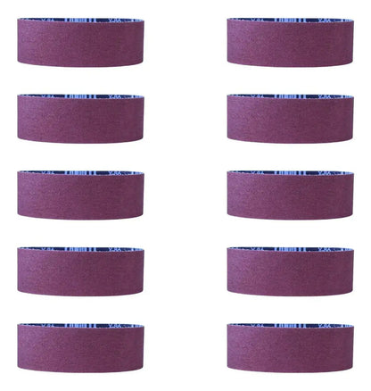 Pack 10 Lija Banda X-86 Fandeli Grano 36 4'x24' Resistente - Fandeli