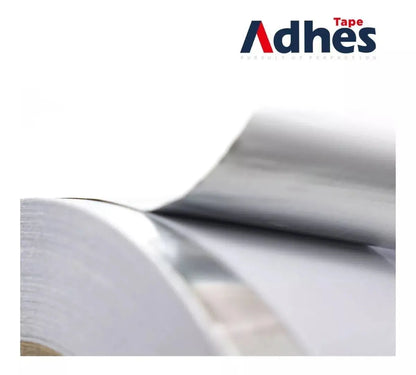 Cinta Adhesiva Aluminio Adhes Impermeable 10m Reparacion - ADHES - vista lateral