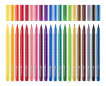 Plumones Marcadores Faber Castell Grip Colores Base Agua 20 Piezas - Faber Castell - detalle