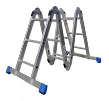 Escalera De Aluminio Multipropósito Peldaños 706633 Gris - Politec - contenido