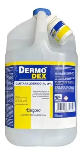 Glutaraldehido Dermodex 4l Desinfectante Quirurgico - DERMODEX