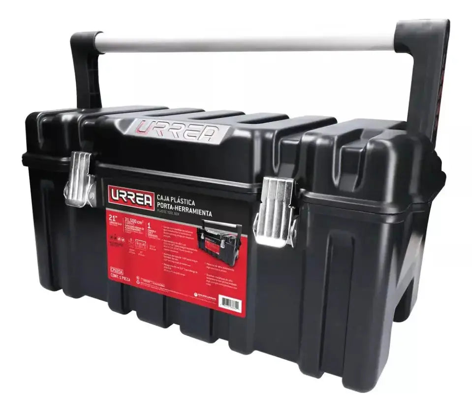 Caja Portaherramientas Urrea Plastica 21''x11''x10'' Charola - Lock