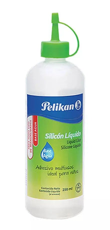 Silicon Liquido Base Agua Ecológico Frasco 250ml Pelikan - Pelikan