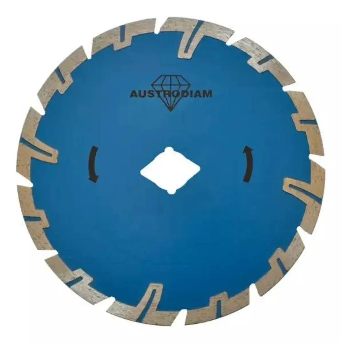 Disco De Diamante Segmentado 7 X 7/8 Austromex Aus-2551 Color Azul - Austrodiam