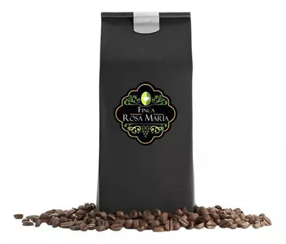 Café Gourmet Tostado Dark Finca Rosa María Bolsa 500g Americano - finca rosa maría - empaque