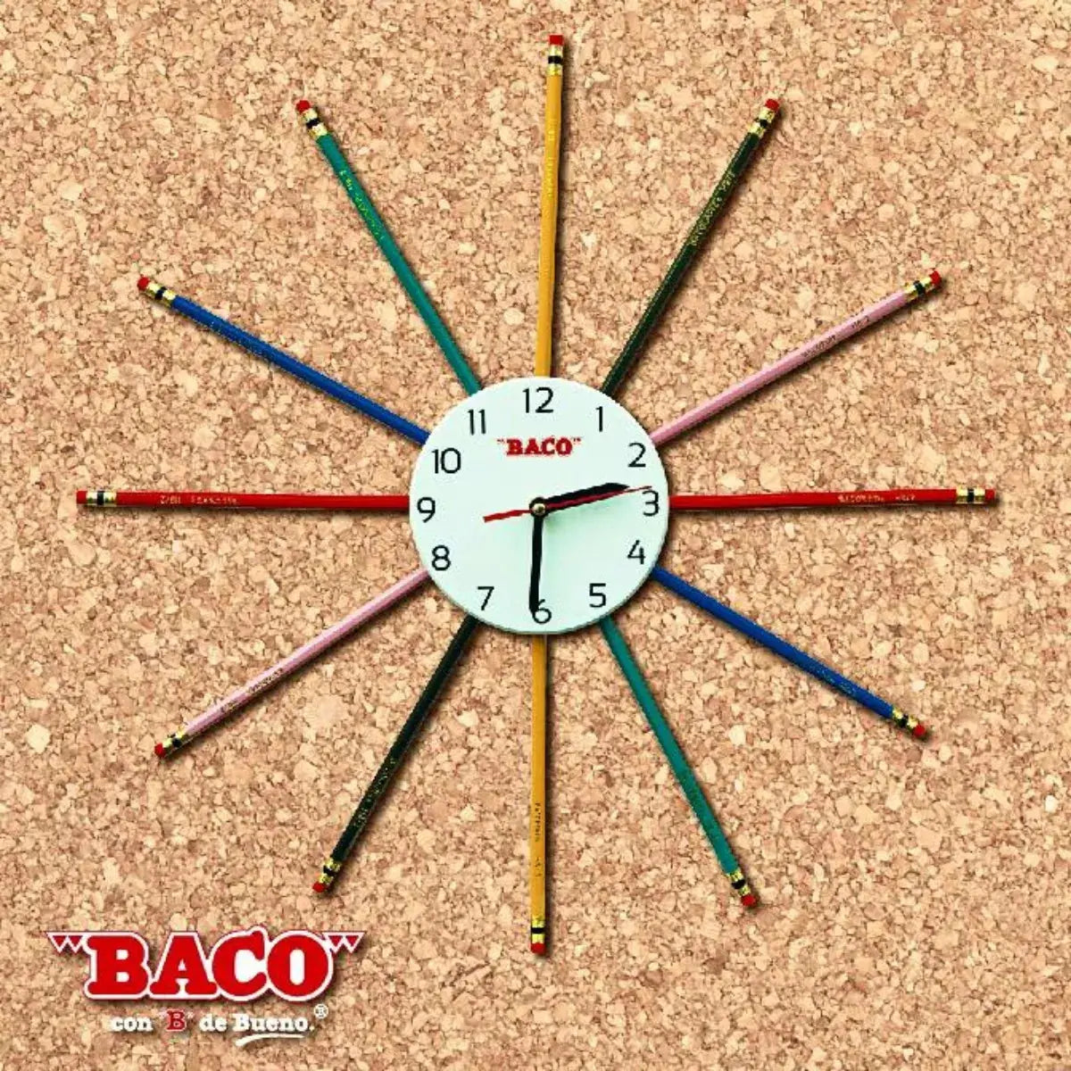 Bote 30 Lapiz Grafito Con Goma Baco Hb N° 2 Bacomix Diseños - BACO - detalle