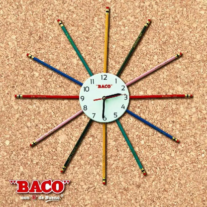 Bote 30 Lapiz Grafito Con Goma Baco Hb N° 2 Bacomix Diseños - BACO - detalle