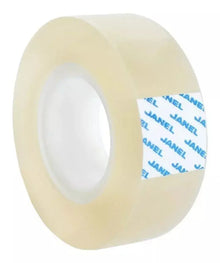 10 Cinta Adhesiva Janel Transparente 24mmx65m Rollo Chica - Janel