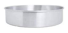 Molde Pastel Grande Hornear Pan Alpro 40cm Aluminio Redondo - Alpro - vista lateral