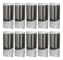 Set 10 Dispensador Jabon Liquido Gel Oval Rellenable 500ml - Oval - empaque