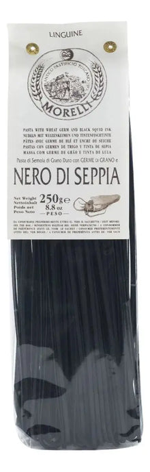 Spaghetti Grano Duro Tinta De Calamar Morelli 250gr - Morelli - detalle