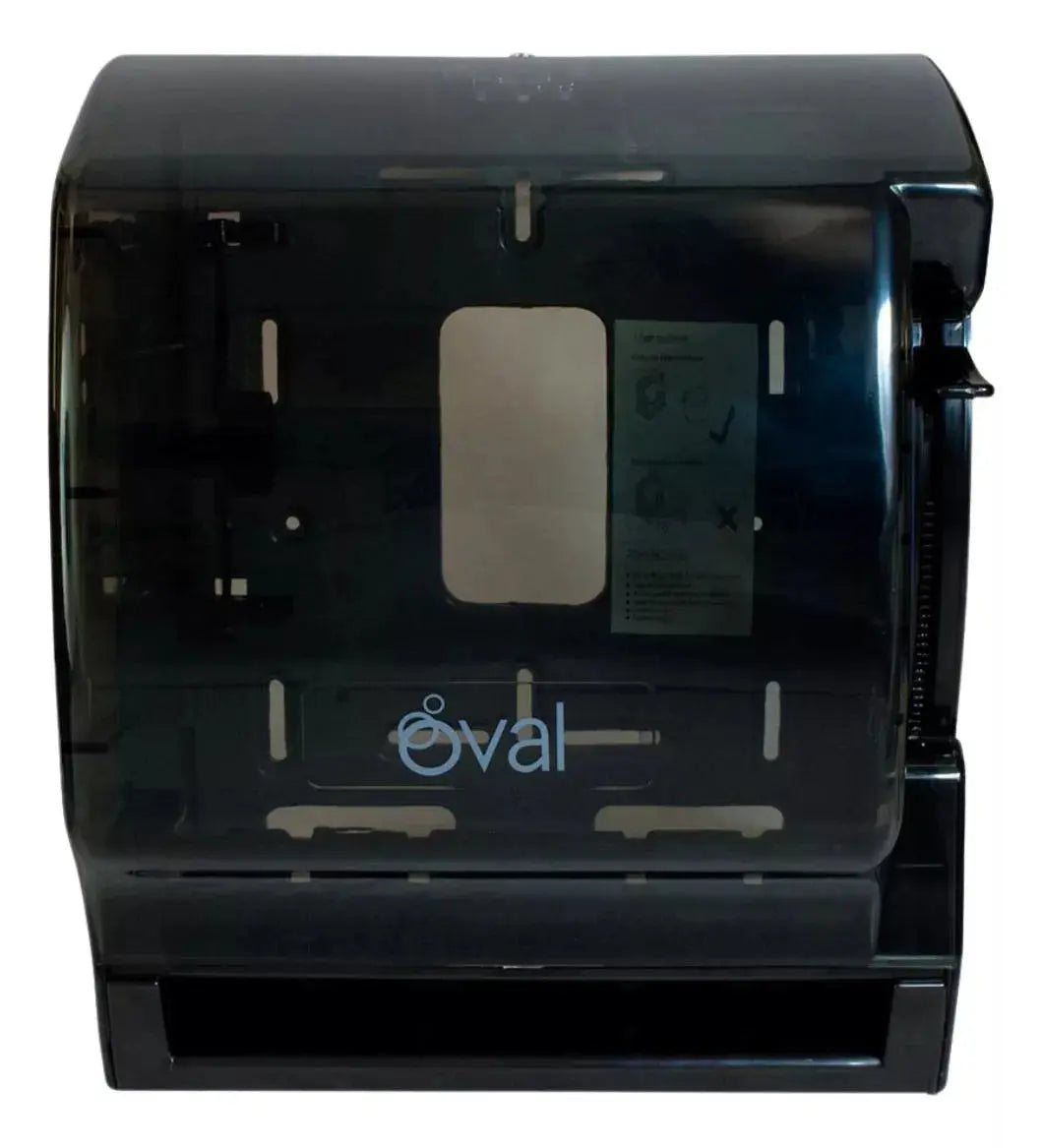 Despachador Toalla Oval Rollo Humo Uso Rudo Insutrial - Oval
