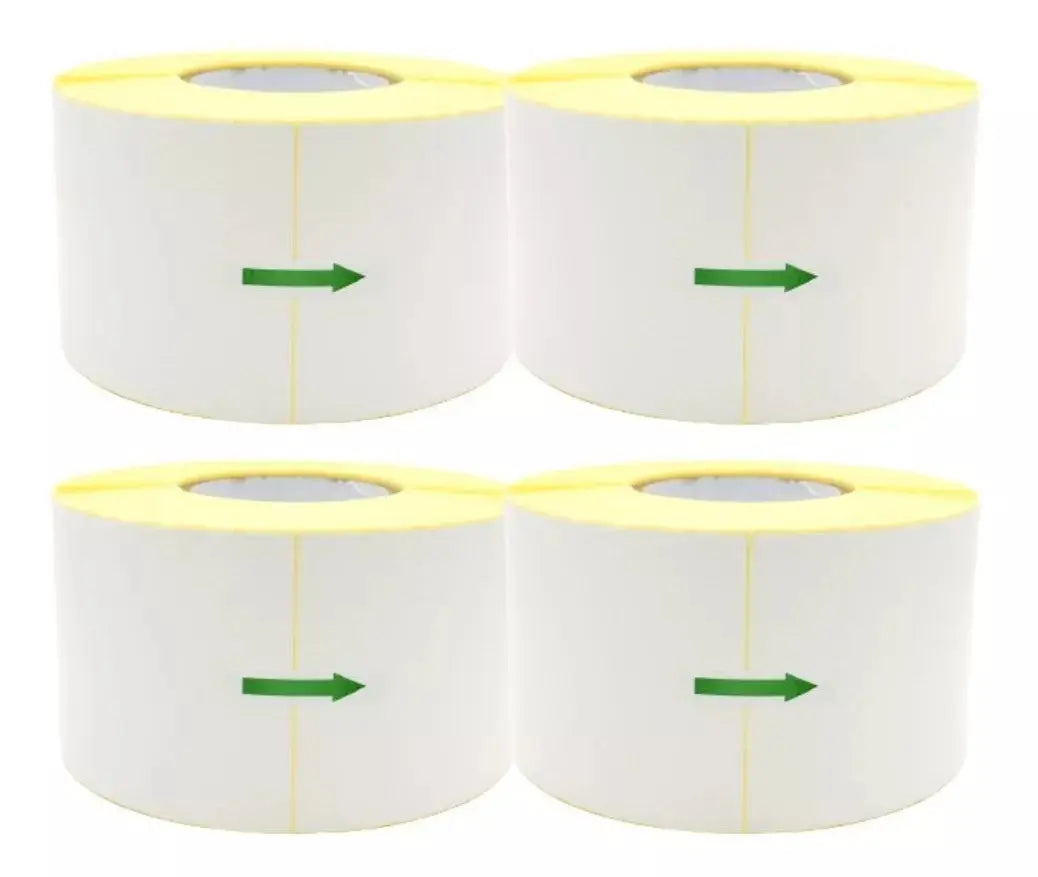 4 Rollos Etiquetas Adhesivas Adhes 1000 X Rollo 10cm X 15cm - ADHES - detalle