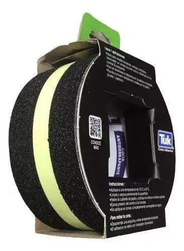 Cinta Antiderrapante Tuk Fluorescente Adhesiva 50 Mm X 4.7 M - Tuck - vista lateral