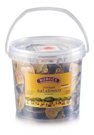 Vinagre Balsámico de Módena 100 minidosis de 10ml Borges - Cesarfer - vista lateral