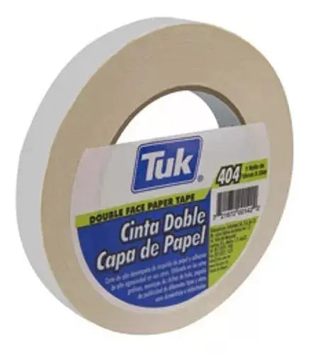 Cinta Tuk 420409 Doble Capa De Papel Y Adhesivo 18x33 /v - Tuck