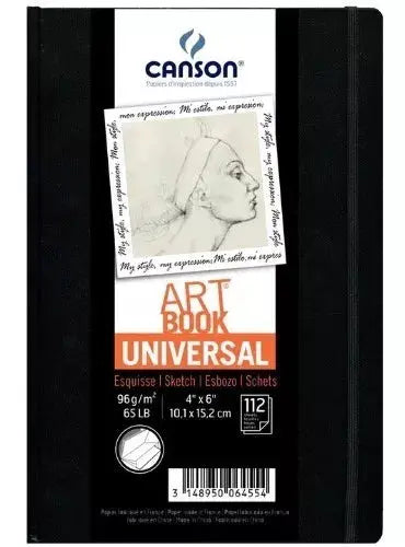 Cuaderno Dibujo Canson Art Book Universal Boceto 10.2x15.2cm - Canson - vista trasera