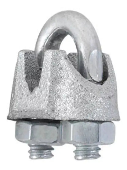 100p Nudo Galvanizado Perro Ranurado Cable Maleable Dogotuls - Dogotuls - empaque