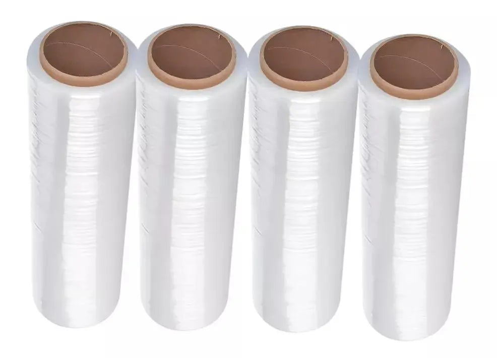 4 Rollos Playo Transparente Adhes Alto Rendimiento 457m - Adhes - vista lateral