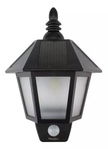 Lampara Farol Solar Pared Sanelec Luz Led Blanca/amarilla - Sanelec
