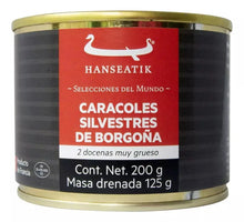 Escargots 2 Docenas Hanseatik Muy Grueso 200g Lata Francia - Hanseatik