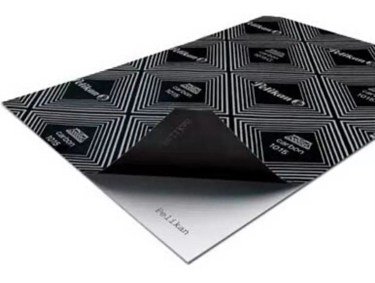 Hojas Papel Carbón 1015g Carta Base Cera Negra Pelikan 100 Piezas - Pelikan - detalle