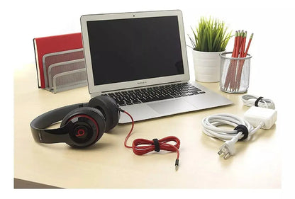 2 Pack Cincho Organizador Cables Velcro® Tira Sujeción Negro - Velcro - vista trasera