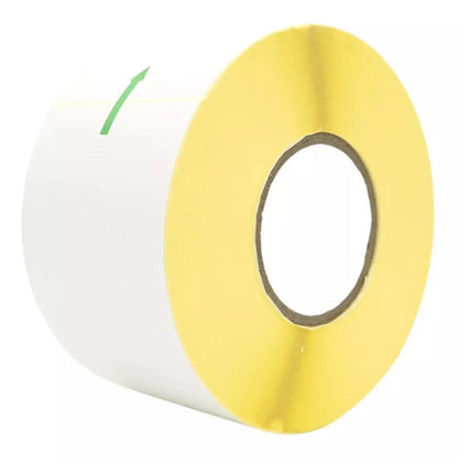 Etiqueta Papel Termico Adhes Blanco 1000 X Rollo 10cm X 15cm - ADHES - vista trasera