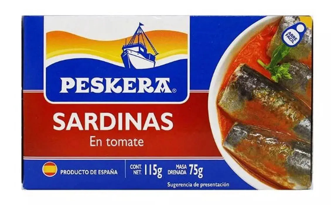 Sardinas en Tomate 115g - Parker - accesorios