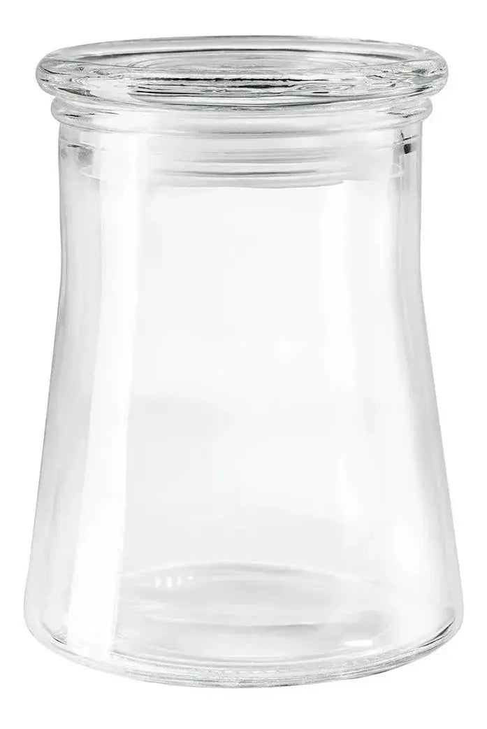Envase Brocal Tapa Contenedor Frasco Vidrio Cristal 900ml - Vittori - vista lateral