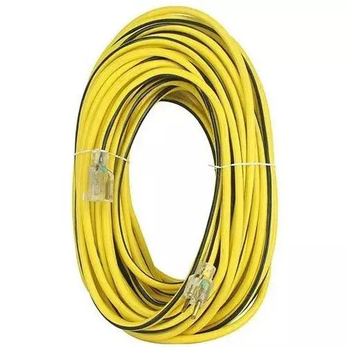 Extension Electrica 30m Sanelec Uso Rudo 13a Enchufe De Luz Color Amarillo - Sanelec