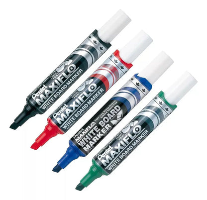 4 Marcadores Pizarron Blanco Pentel Maxifilo - Pentel