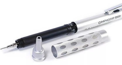 Lapicero Profesional Pentel Graphgear Plata Dibujo 0.5mm - Pentel - vista trasera