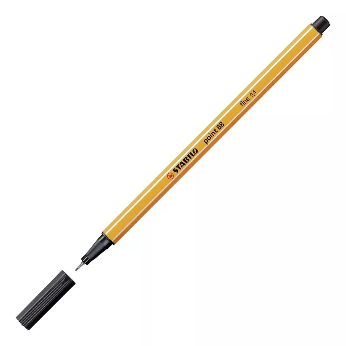 20 Rotuladores Stabilo Point 88 Estuche Big Point Tapa Roja - Stabilo - vista lateral