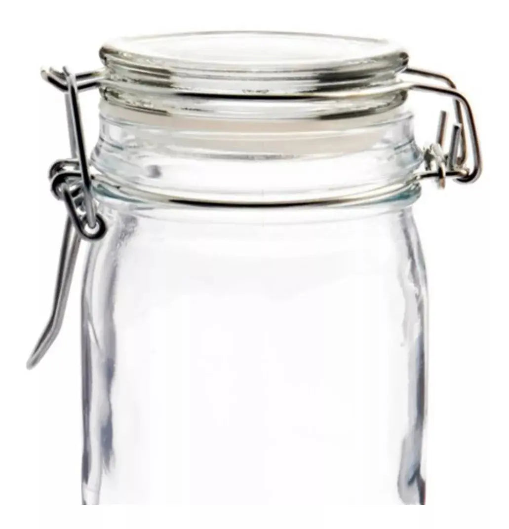 Set 6 Brocalito Vidrio Envase Redondo Regalo Dulcero 200ml - Vittori - empaque