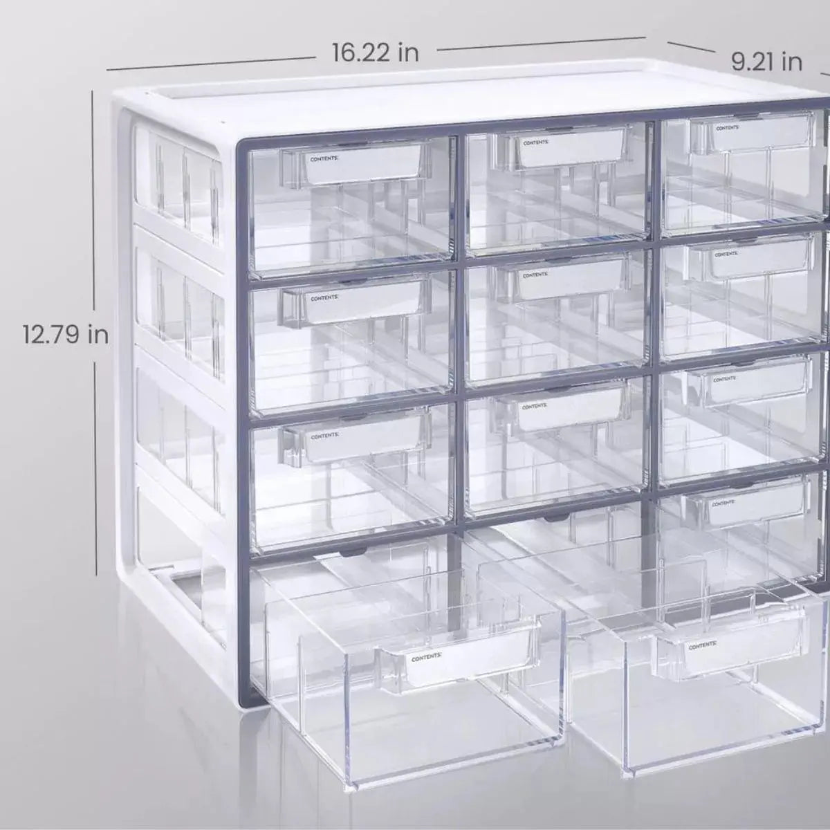 Gabinete Organizador Oficina Escritorio 12 Cajones Arteza - Coveme - accesorios