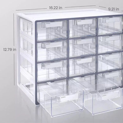 Gabinete Organizador Oficina Escritorio 12 Cajones Arteza - Coveme - accesorios