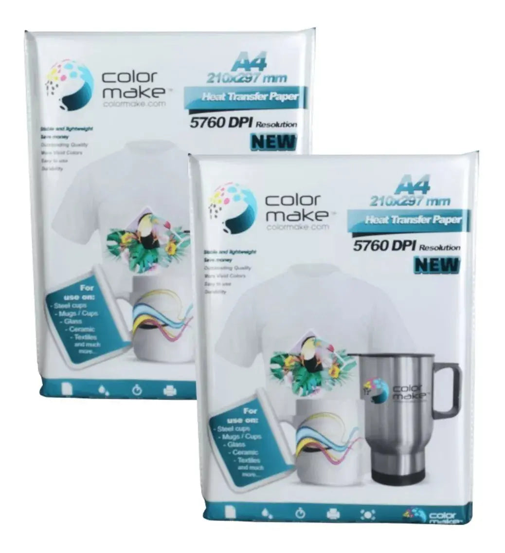 Papel Sublimar Transfer Carta 200 H 100g Light Color Make - ColorMake
