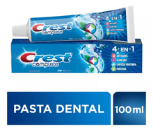 Pasta Dental Crest Complete Menta 100 Ml 4 En 1 Con Fluor - KCTS - vista lateral