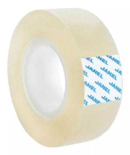 10pz Cinta Adhesiva Janel Transparente 12mm X 33m Rollo - Janel - empaque