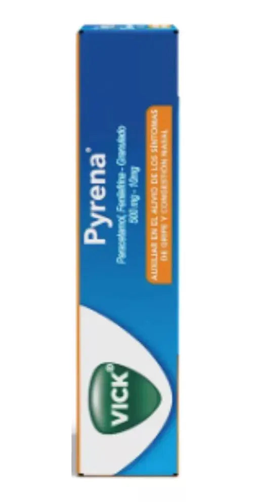 Vick Pyrena Auxiliar Antigripal Sabor Miel Y Limón 5 Sobres - KCTS