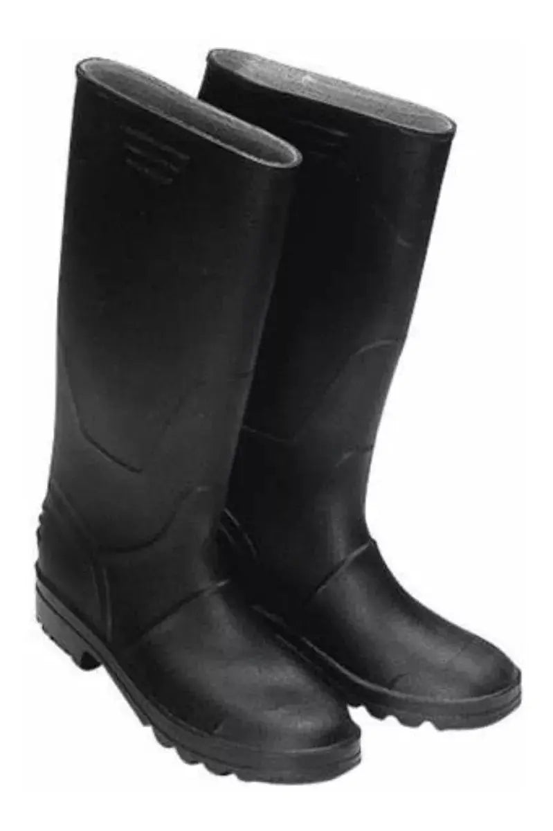 Botas Industrial Calzado Protección Pvc Antiderrapante Negro 10 - Alyger - detalle