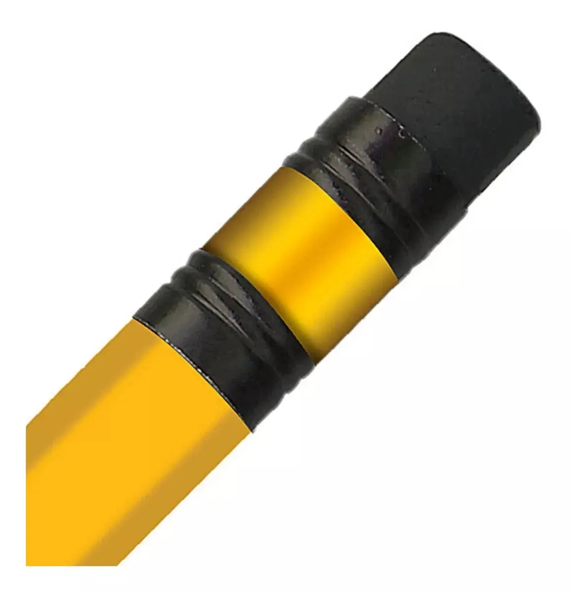 10 Lápiz Escolar Ecológico Grafito 2hb Hexagonal Azor - Azor - vista lateral