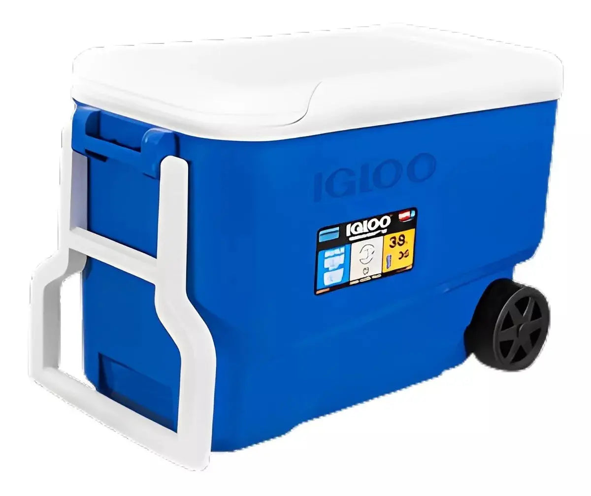 Hielera Portatil IGLOO Asas Llantas Resistente 36lts - Igloo - accesorios